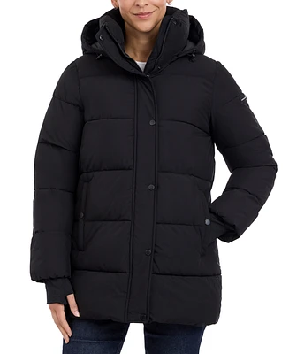 Bcbgmaxazria Women's Hooded Puffer Coat