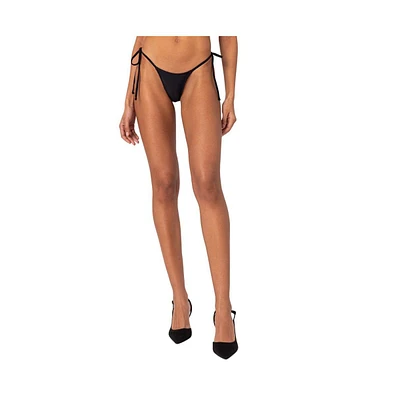 Edikted Women's Elora Micro String Bikini Bottom