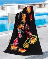 Nicole Miller Colorful Shades Beach Towel, 36" x 68"