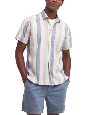 Barbour Men's Portwell Summer-Fit Stripe Button-Down Shirt