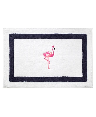 Izod Flamingo Bath Rug, 20" x 30"