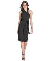 Calvin Klein Women's Belted Sheath Dress