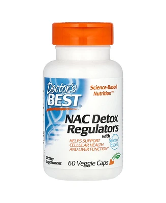 Doctor's Best Nac Detox Regulators with Seleno Excell - 60 Veggie Caps - Assorted Pre