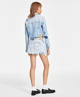 Tommy Jeans Women's Sophie Low-Rise Denim Mini Skirt