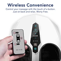Miko Shiatsu Foot Massager Machine with Kneading and Switchable Heat