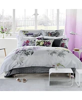 Designers Guild Caprifoglio Argento Queen Duvet Cover