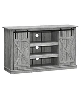 Slickblue Sliding Barn Tv Stand Console Table