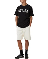 Cotton On Men's Loose Fit College T-Shirt