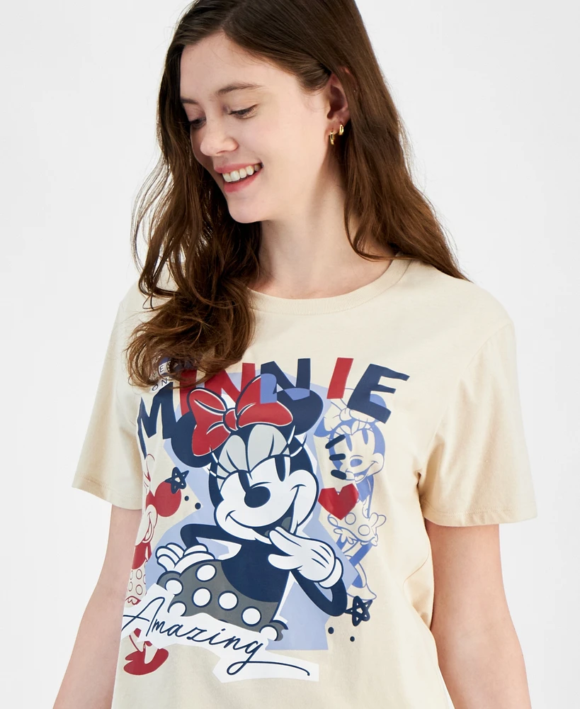 Disney Juniors' Amazing Minnie Mouse Crewneck T-Shirt