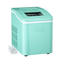 Slickblue Portable Countertop Ice Maker Machine with Scoop