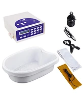 Yescom Ionic Detox Foot Bath Machine Massage Tub Kit with Array Far Infrared Belt Home