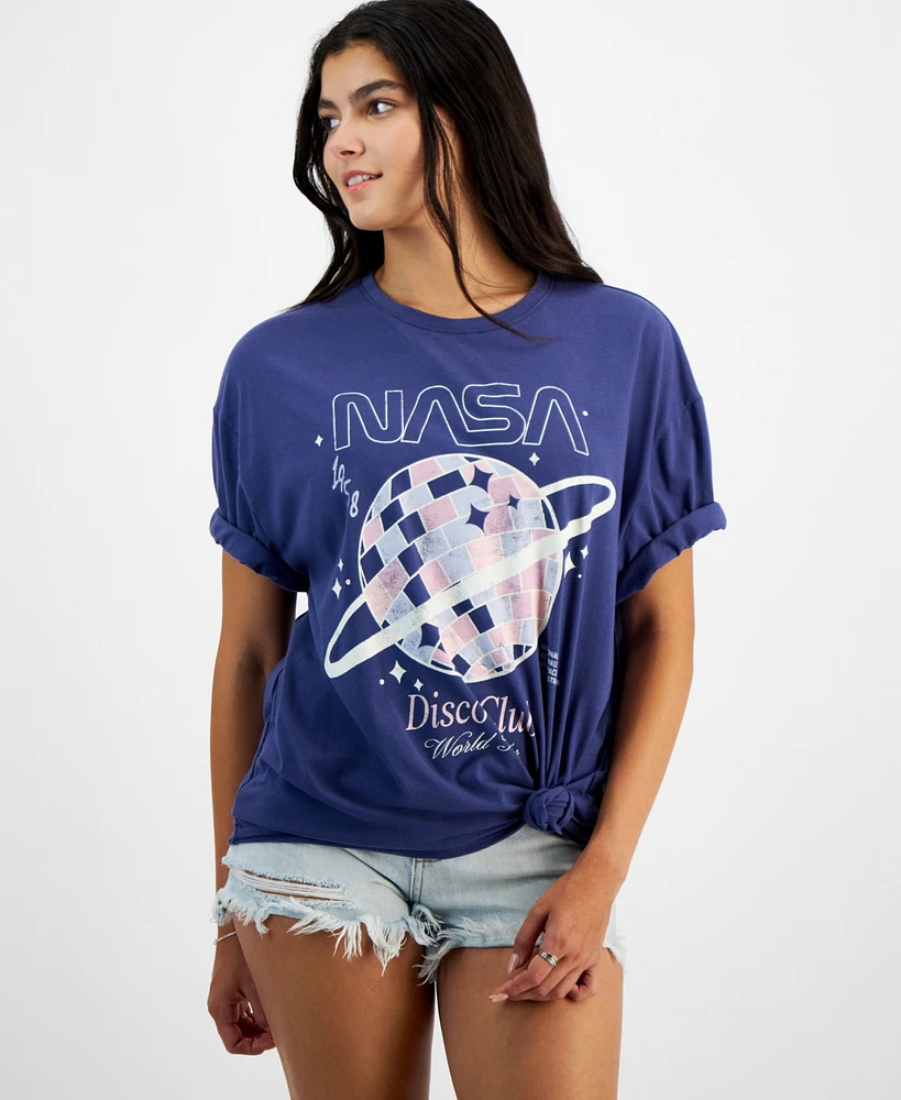 Grayson Threads, The Label Juniors' Nasa Graphic T-Shirt