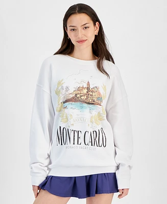 Grayson Threads, The Label Juniors' Monte Carlo Fleece Sweatshirt