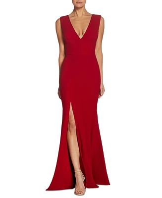 Dress the Population Sandra V-Neck Gown