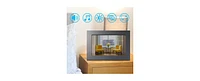 Eco4Life 10.1" WiFi Digital Photo Frame with Photos/Videos sharing – Elegant Metal Frame