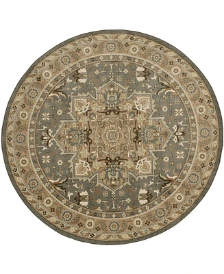 Karastan Euphoria Rhodes 8' x 8' Round Area Rug