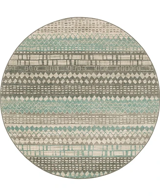 Karastan Euphoria Eddleston 8' x 8' Round Area Rug