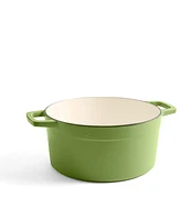 Martha by Stewart Enamel Cast Iron Qt Dutch Oven