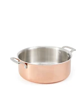 Martha by Martha Stewart Stainless Steel 6QT Stock Pot w Lid