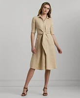 Lauren Ralph Lauren Women's Linen Shirt Dress