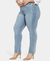 Nydj Plus Marilyn Straight Jean