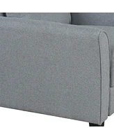 Streamdale Furniture Living Room Furniture Armrest Single Sofa And Loveseat Sofa