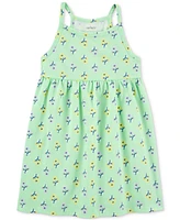 Carter's Toddler Girls Floral-Print Cotton Tank Dress