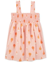 Carter's Toddler Girl Ice Cream-Print Jersey Dress