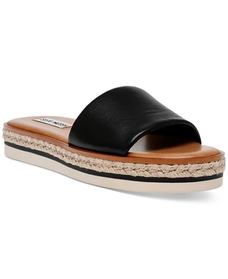 Steve Madden Women's Enough Espadrille Slide Sandals
