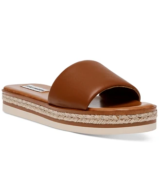 Steve Madden Women's Enough Espadrille Slide Sandals