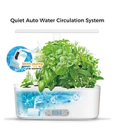 SonicGrace Hydroponics Growing System - Indoor Herb Garden Kit