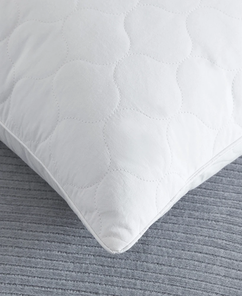 Unikome 2 Pack Quilted Goose Down Feather Pillow