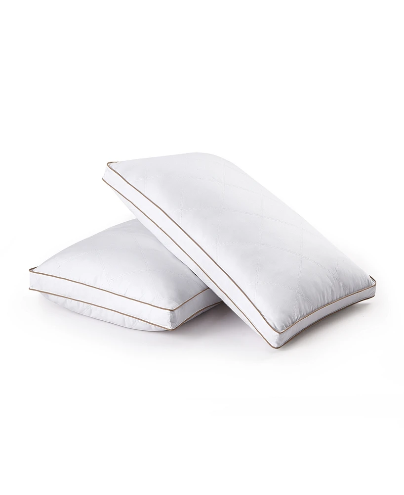 Unikome 2 Goose Down Feather Gusset Pillow