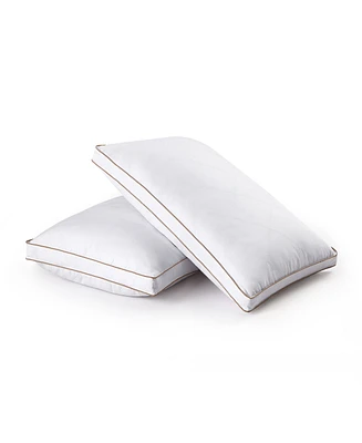 Unikome 2 Goose Down Feather Gusset Pillow