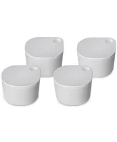 Caraway 4-Pc. Dot Glass Nonstick Ramekins & Lids Set