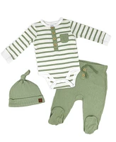 Baby Mode Boys Take Me Home 3 Piece Layette Set