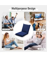 Slickblue Adjustable 6 Positions Folding Lazy Man Sofa Chair Floor Chair