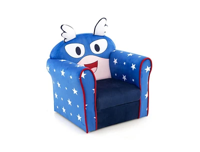 Slickblue Original Kids Sofa with Armrest and Thick Cushion