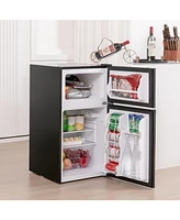 Slickblue 3.2 Cu. Ft Compact Mini Fridge with 5 Temperature Settings