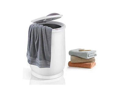 Slickblue 20L Bathroom Towel Warmer with Auto Shut-White
