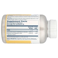 Solaray Cal-Mag Citrate 1:1 Ratio - 180 VegCaps