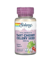 Solaray Tart Cherry Celery Seed 620 mg - 60 VegCaps - Assorted Pre