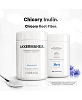 Codeage Akkermansia Muciniphila Probiotic Supplement - 3-Month Supply of Akkermansia Probiotic & Chicory Inulin