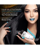 Codeage Hair Vitamins 10000 mcg Biotin, Keratin, Collagen, Vitamin A, B12, C, D3, E, Zinc, Turmeric, Probiotics, Enzymes, Inositol