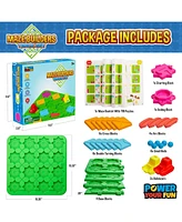 Power Your Fun Small Maze Builder Track Set- 31 Pack