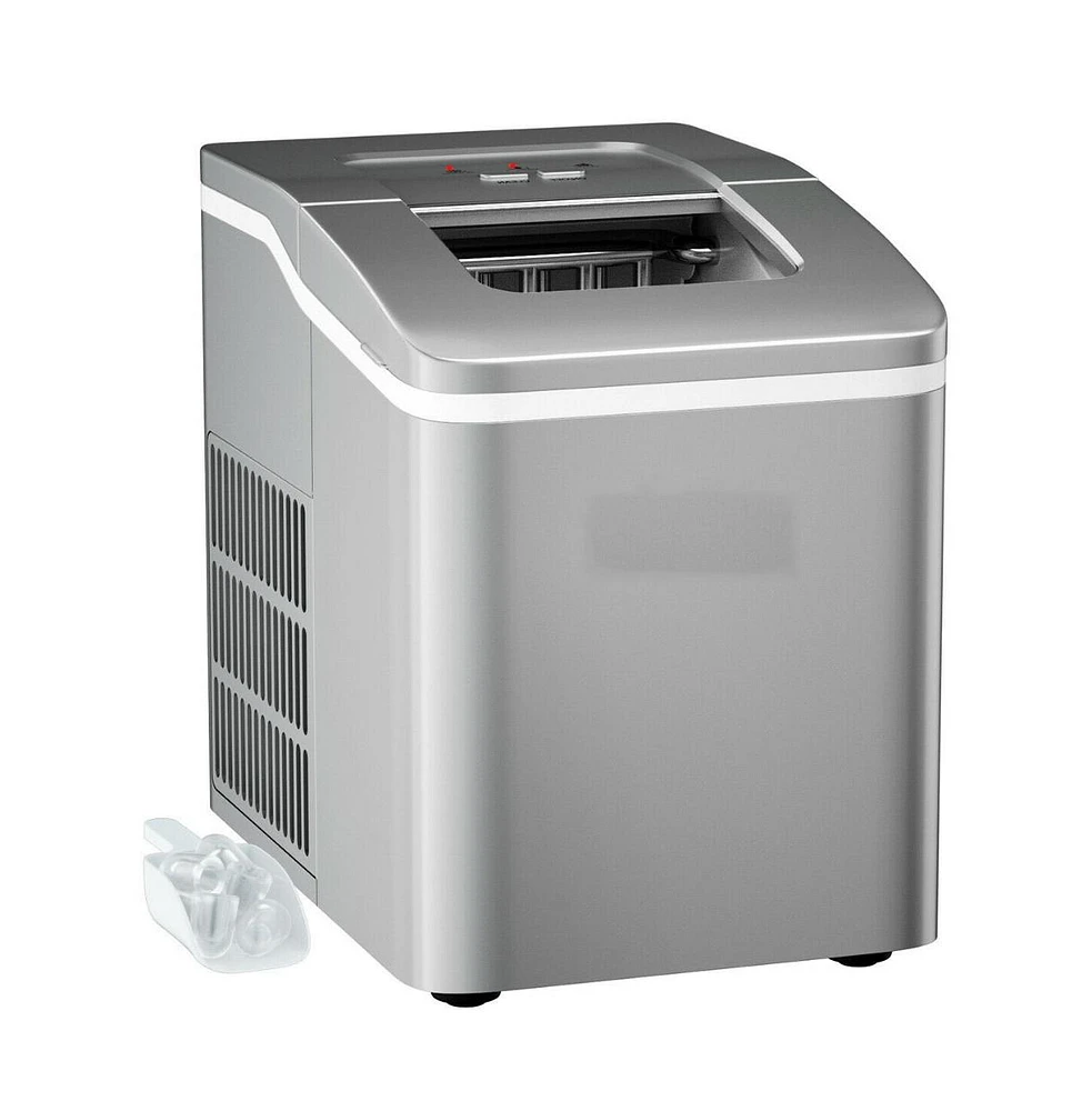 Slickblue Portable Countertop Ice Maker Machine with Scoop