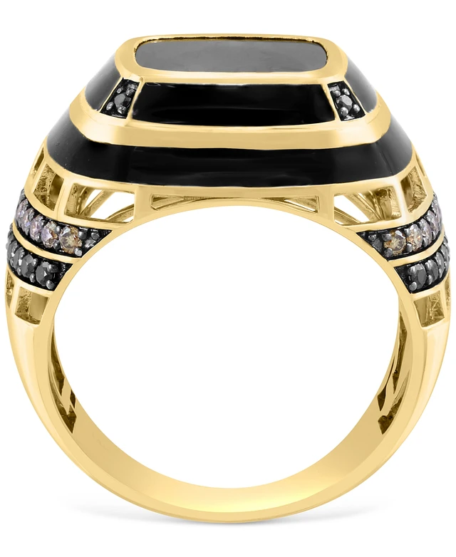 Macy's Men's Ring Onyx 14k Gold Onyx Ring Wedding Rings