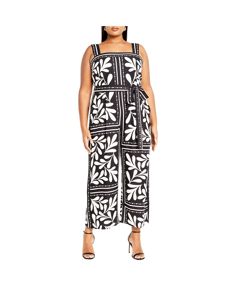 City Chic Plus Modern Muse Jumpsuit