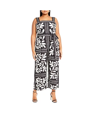 City Chic Plus Modern Muse Jumpsuit
