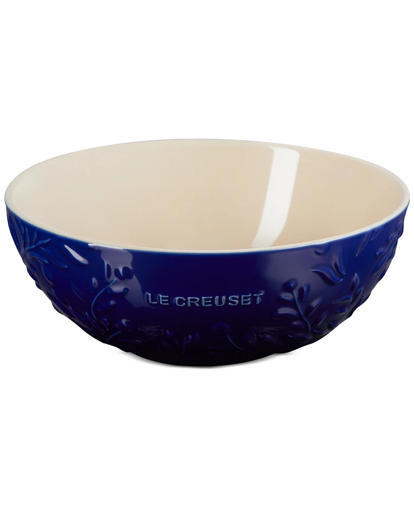 Le Creuset Classic Stoneware Olive Relief Multi Bowl